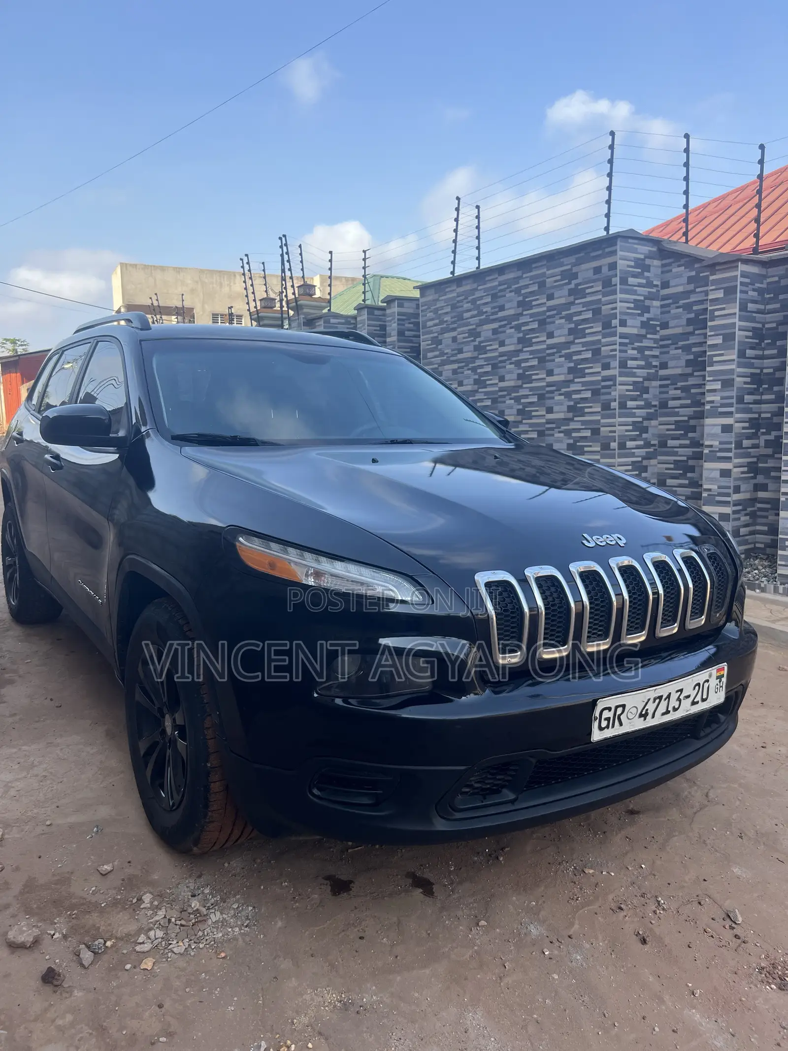 Jeep Cherokee Latitude 4dr SUV (2.4L 4cyl 9A) 2015 Black