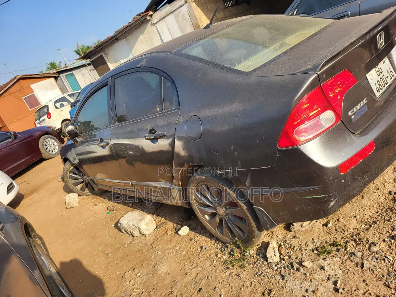Honda Civic 1.8 5 Door Automatic 2010 Black