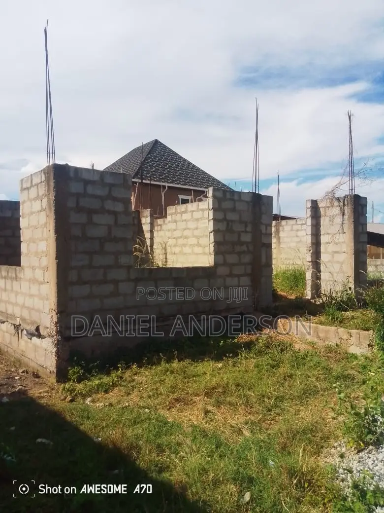Half Plot of Land With 4 Bedrooms Duplex Plan
