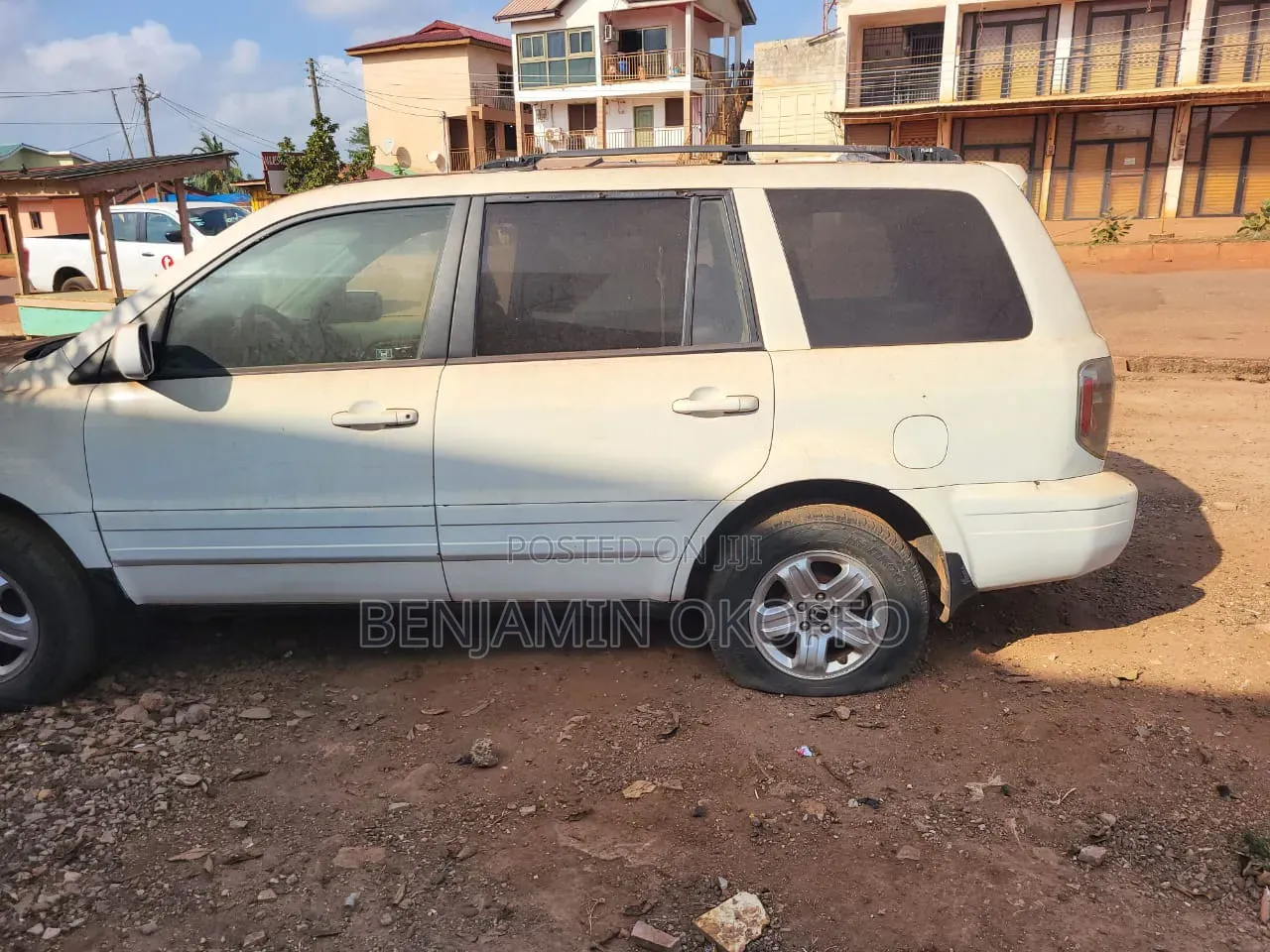Honda Pilot EX 4x4 (3.5L 6cyl 5A) 2004 White