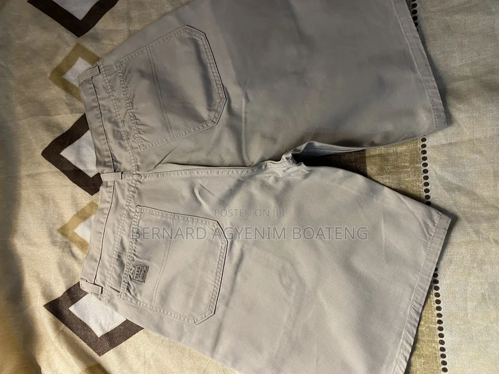 Baggy Side Pocket Short Jeans