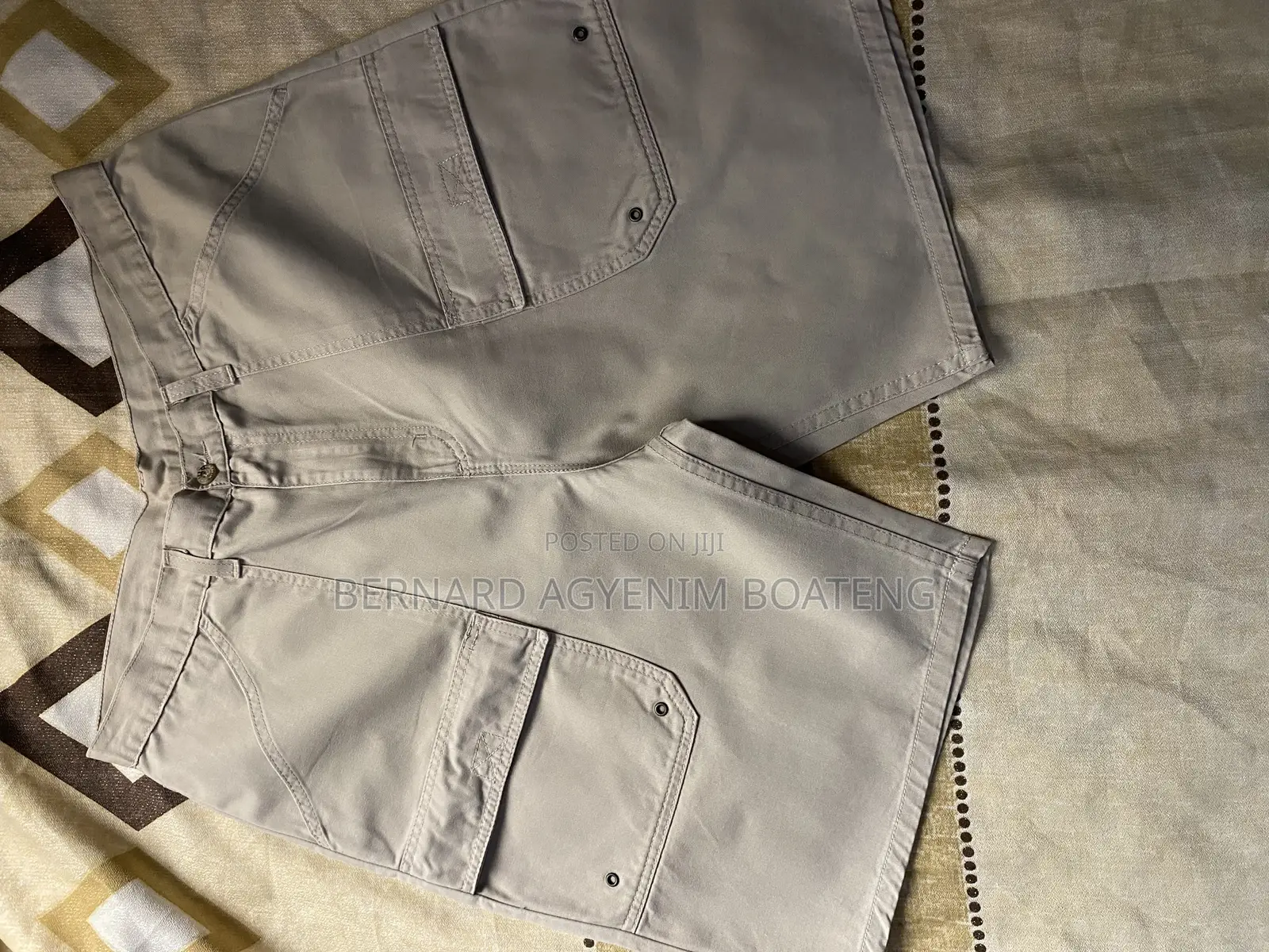 Baggy Side Pocket Short Jeans