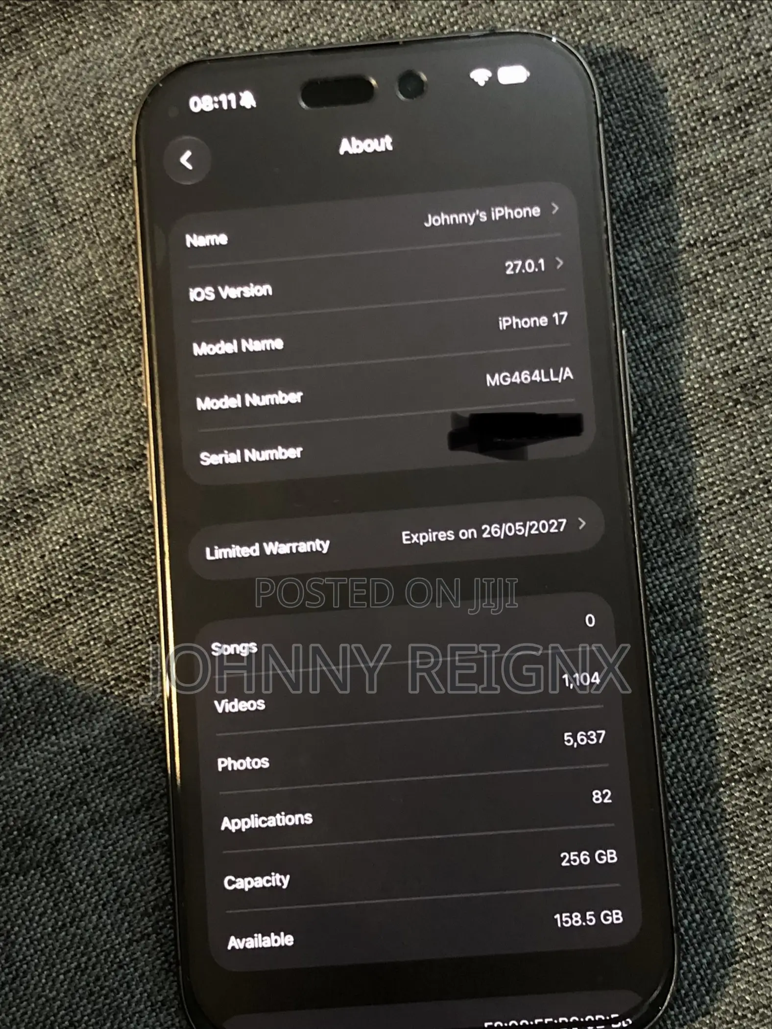 Apple iPhone 17 256 GB Black