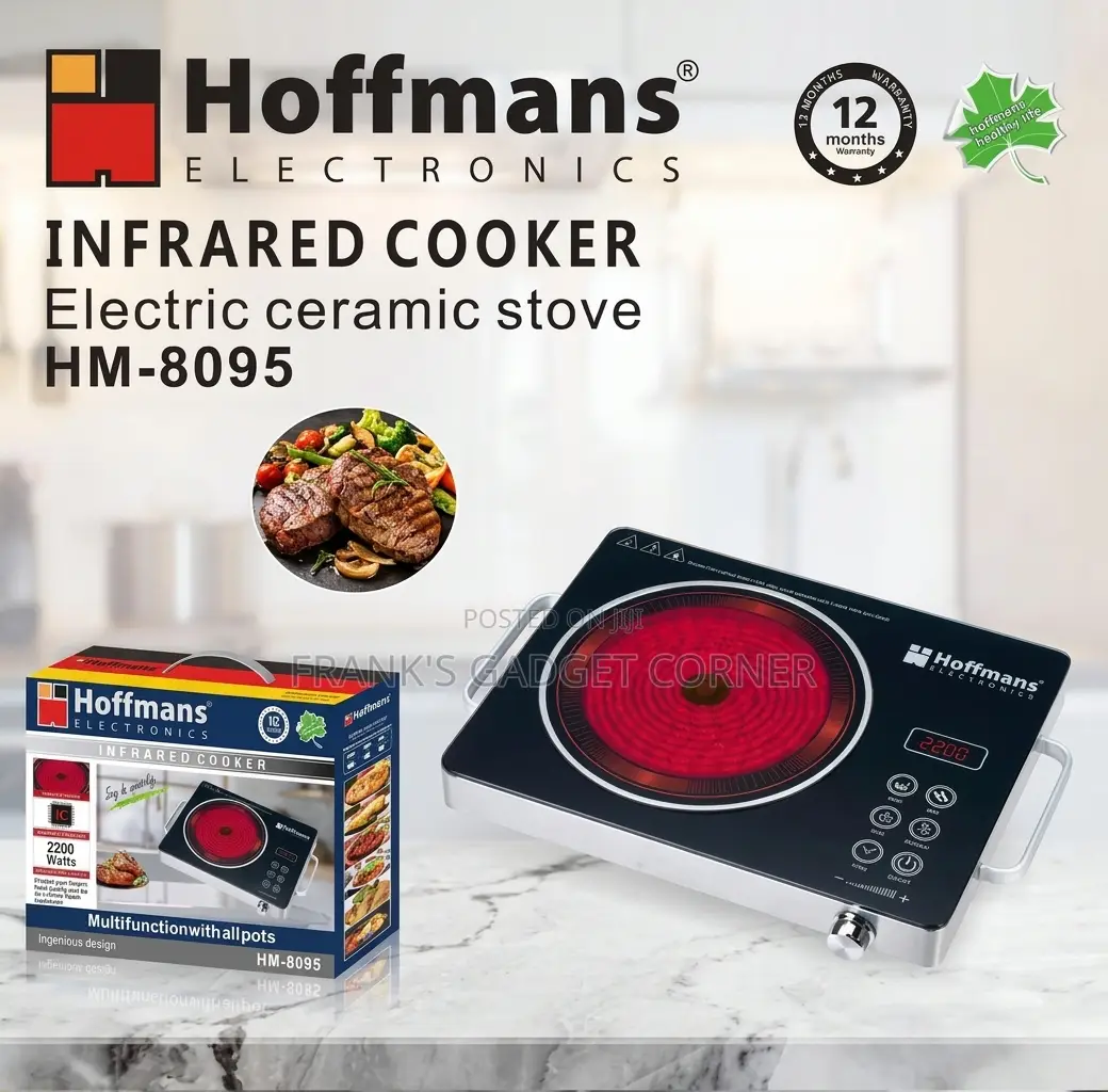 Hoffmans Single Infrared Cooker