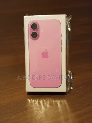 New Apple iPhone 16 128 GB Pink