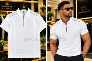 New All White Stock Club T Shirts Available for Men