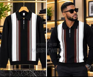 Men Casual Long Sleeves Knitted Shirt