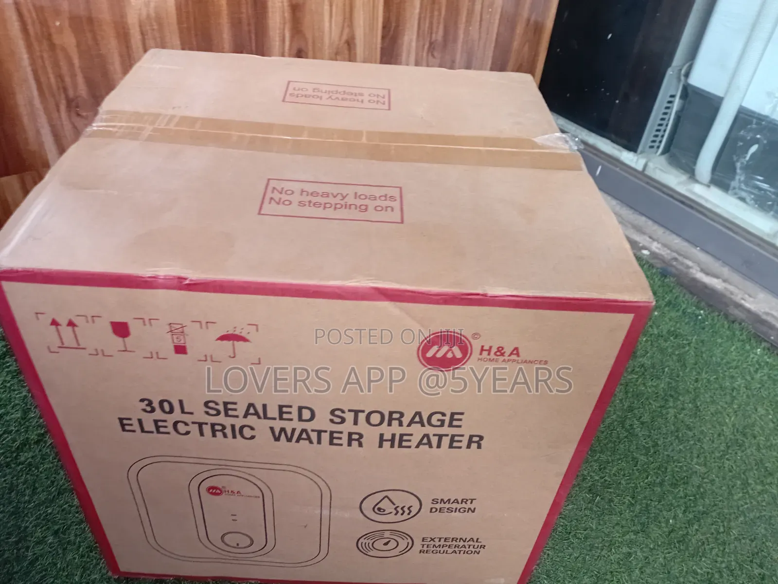 H&A 30L Storage Water Heater Smart Design and Easy Temperature Control