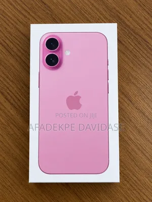 New Apple iPhone 16 128 GB Pink