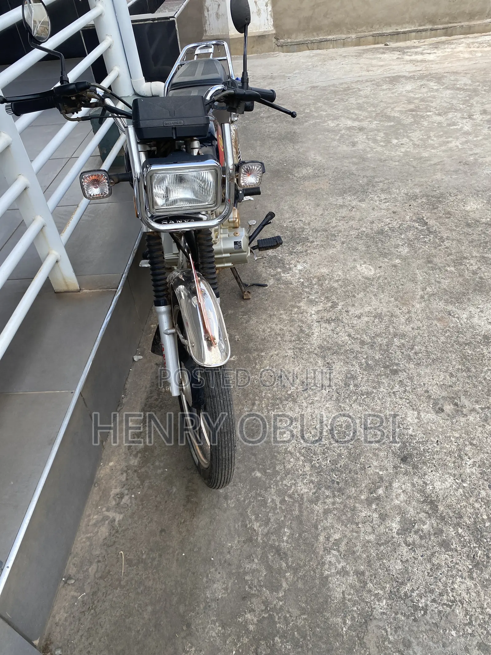 New Sanya SY125-A 2025 Black