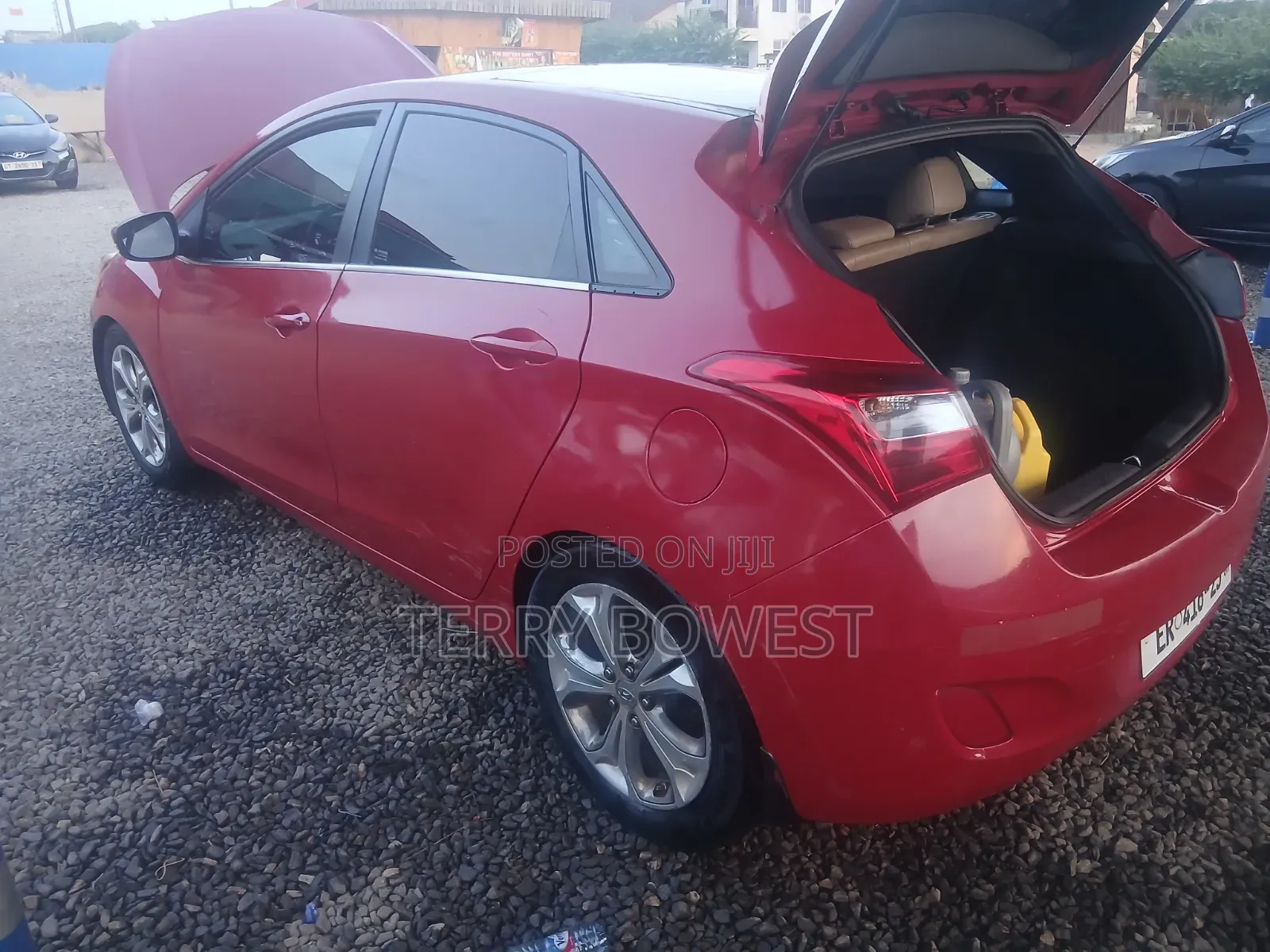 Hyundai Elantra 2015 Red