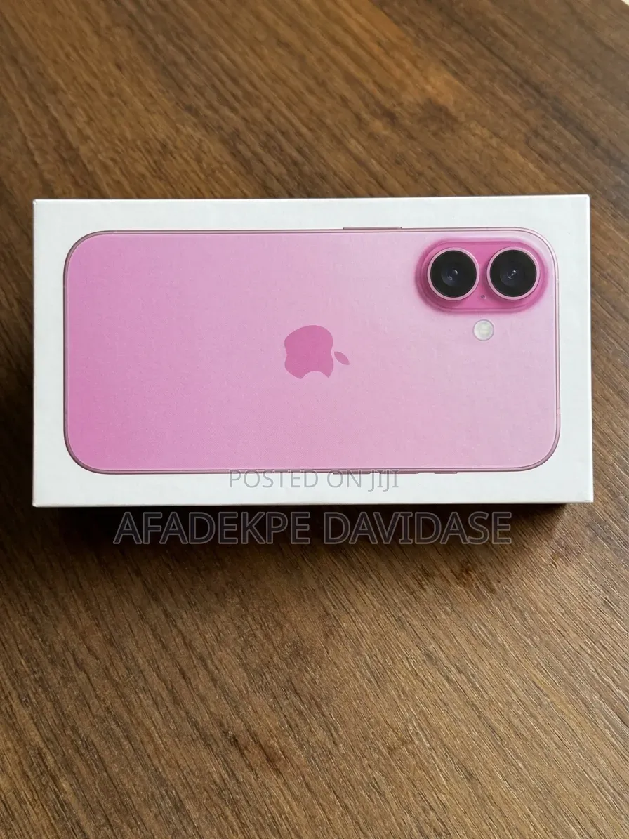 New Apple iPhone 16 128 GB Pink