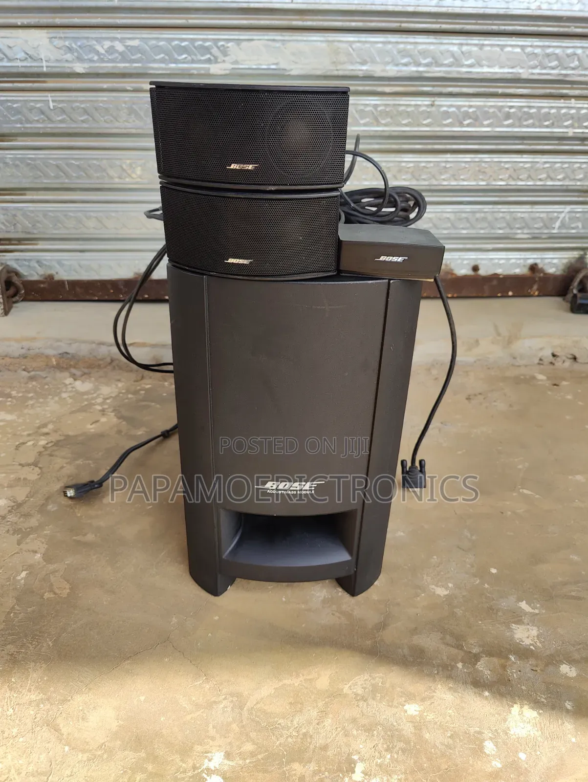 Bose CineMate GS Series II Digital Home Theater Speaker System Works