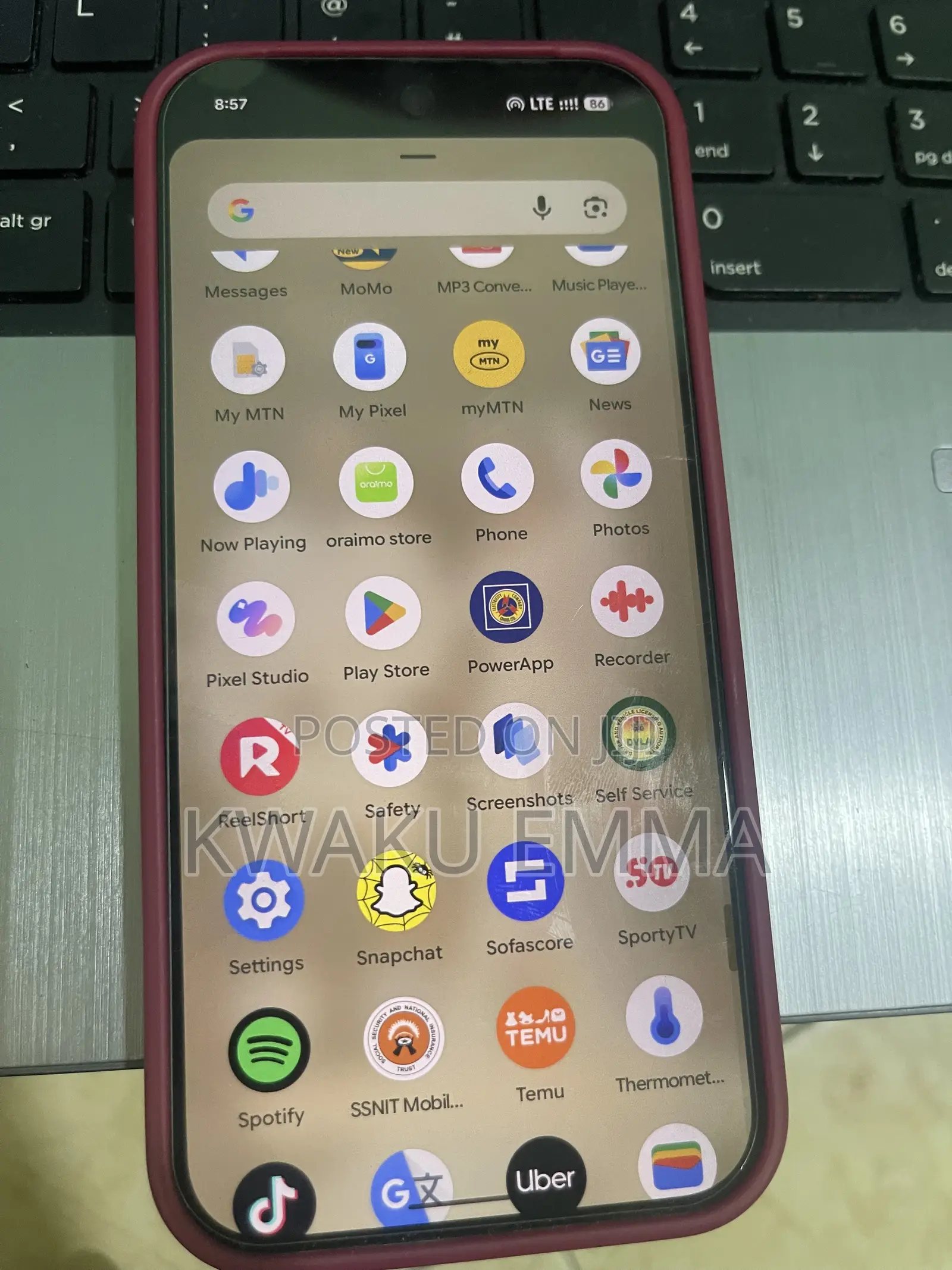 New Google Pixel 9 Pro 128 GB Black