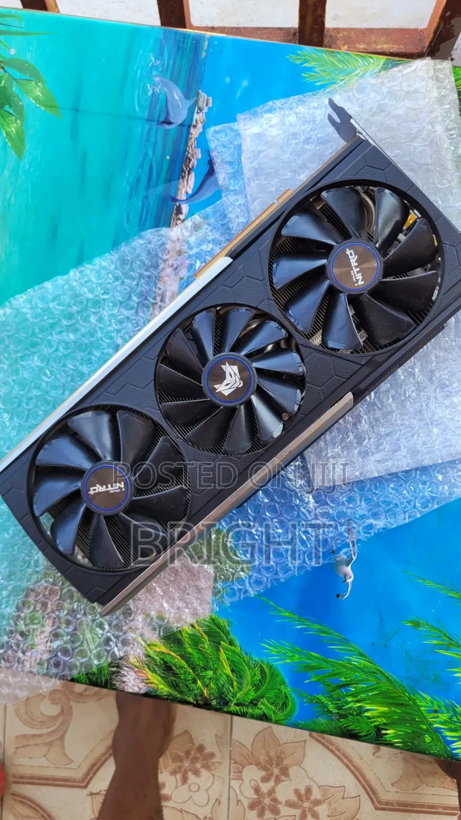 The Sapphire Nitro+ Radeon Rx 5700 Xt 8GB I