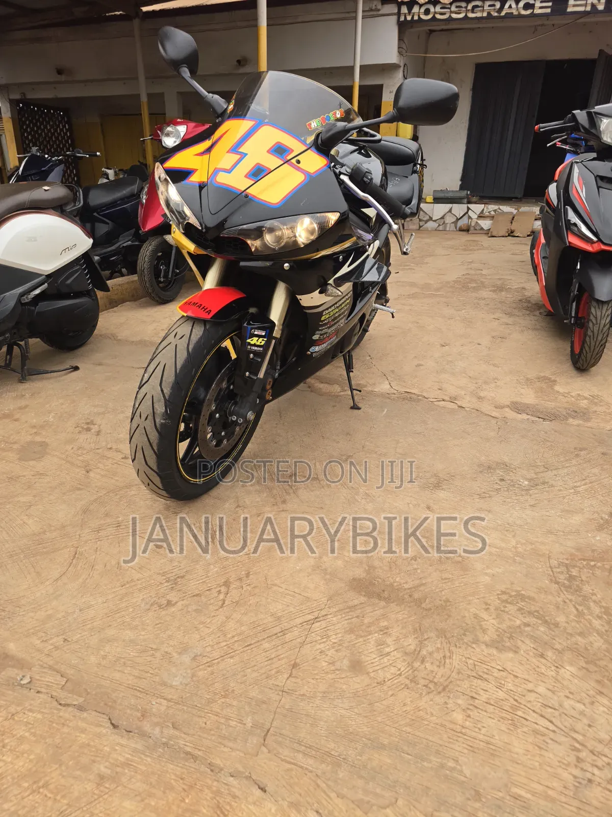 Yamaha R6 2018 Yellow