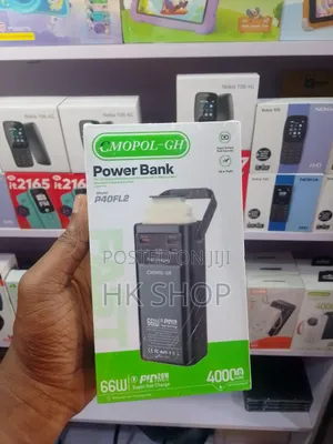 66watts CMopol Powerful Power Bank 40,000 Mah With Light
