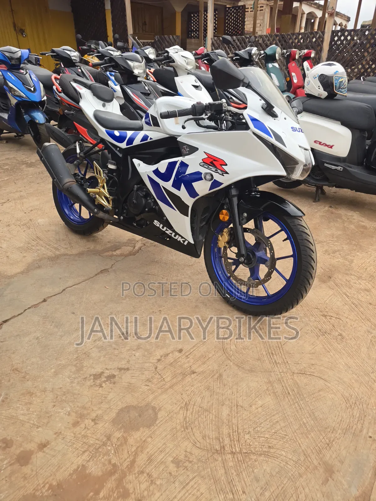 Suzuki GSX-R150 2024 White