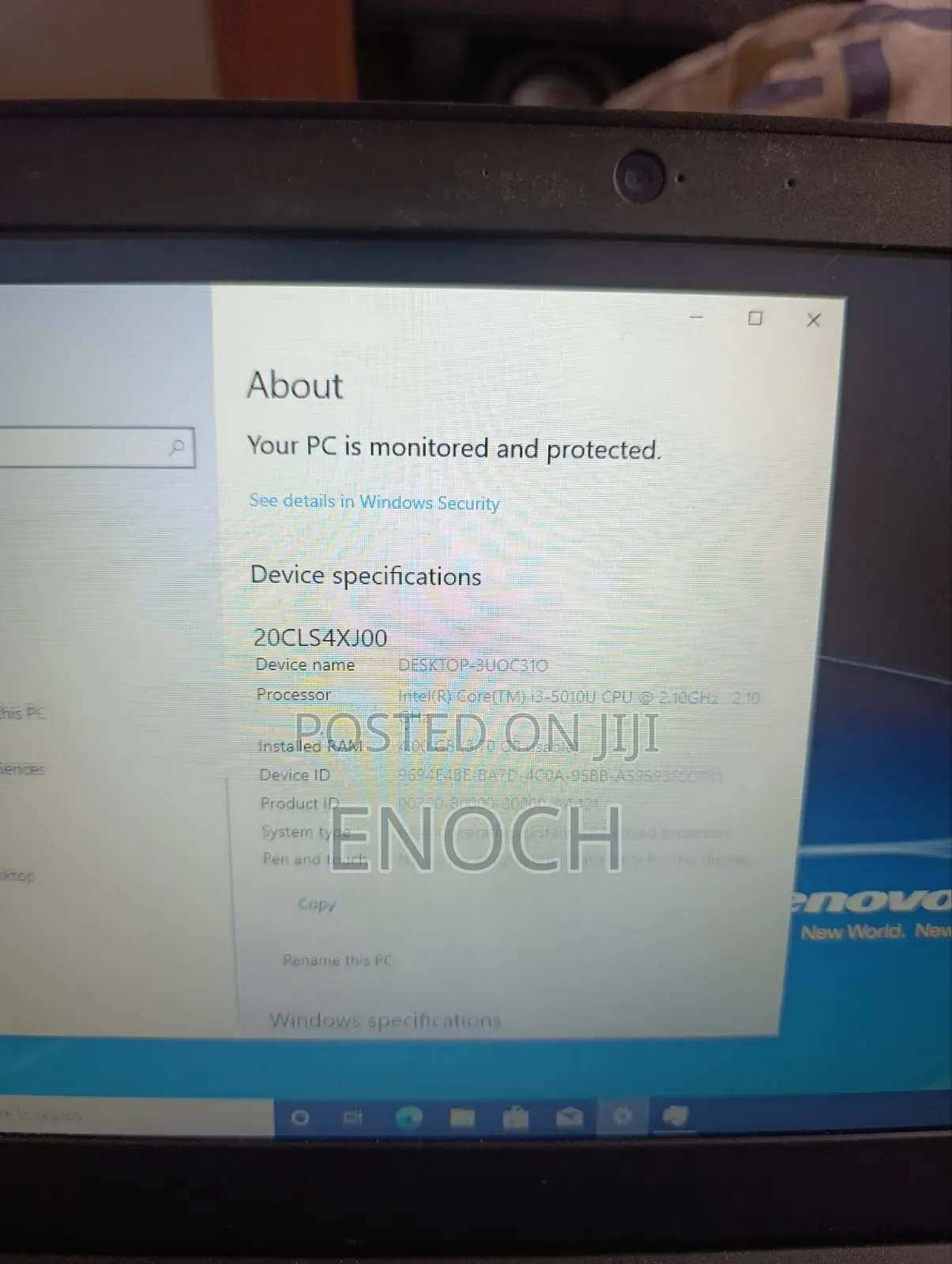 Laptop Lenovo ThinkPad T450 4GB Intel Core i3 HDD+SSD 256GB