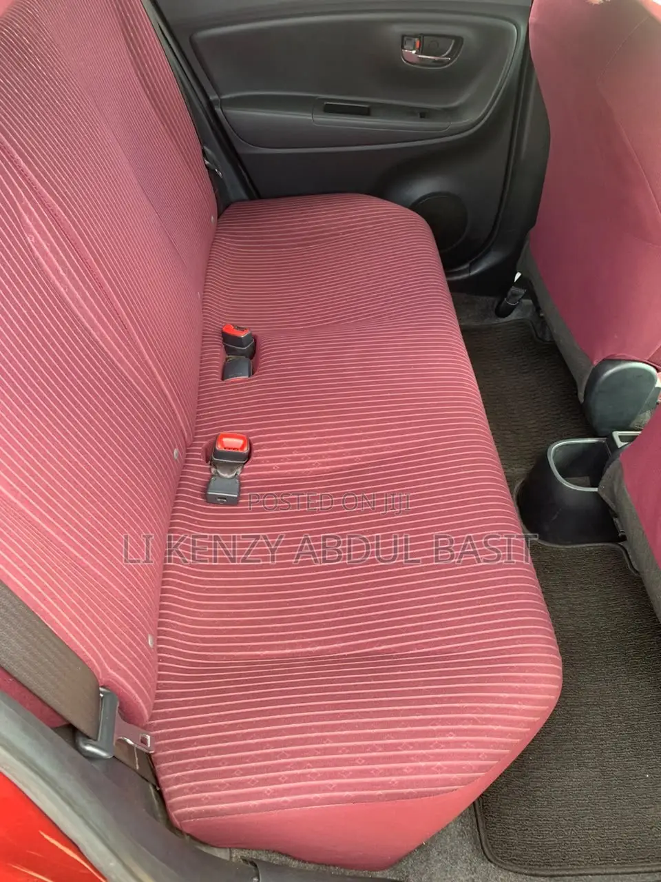 Toyota Vitz 2015 Red