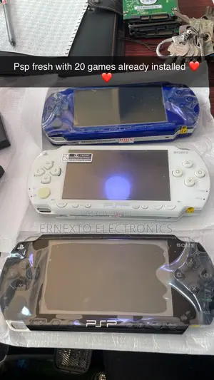 PSP Set With 20 Games Installed Selling Fast 