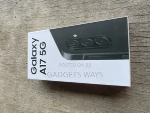 New Samsung Galaxy A17 5G 256 GB Black