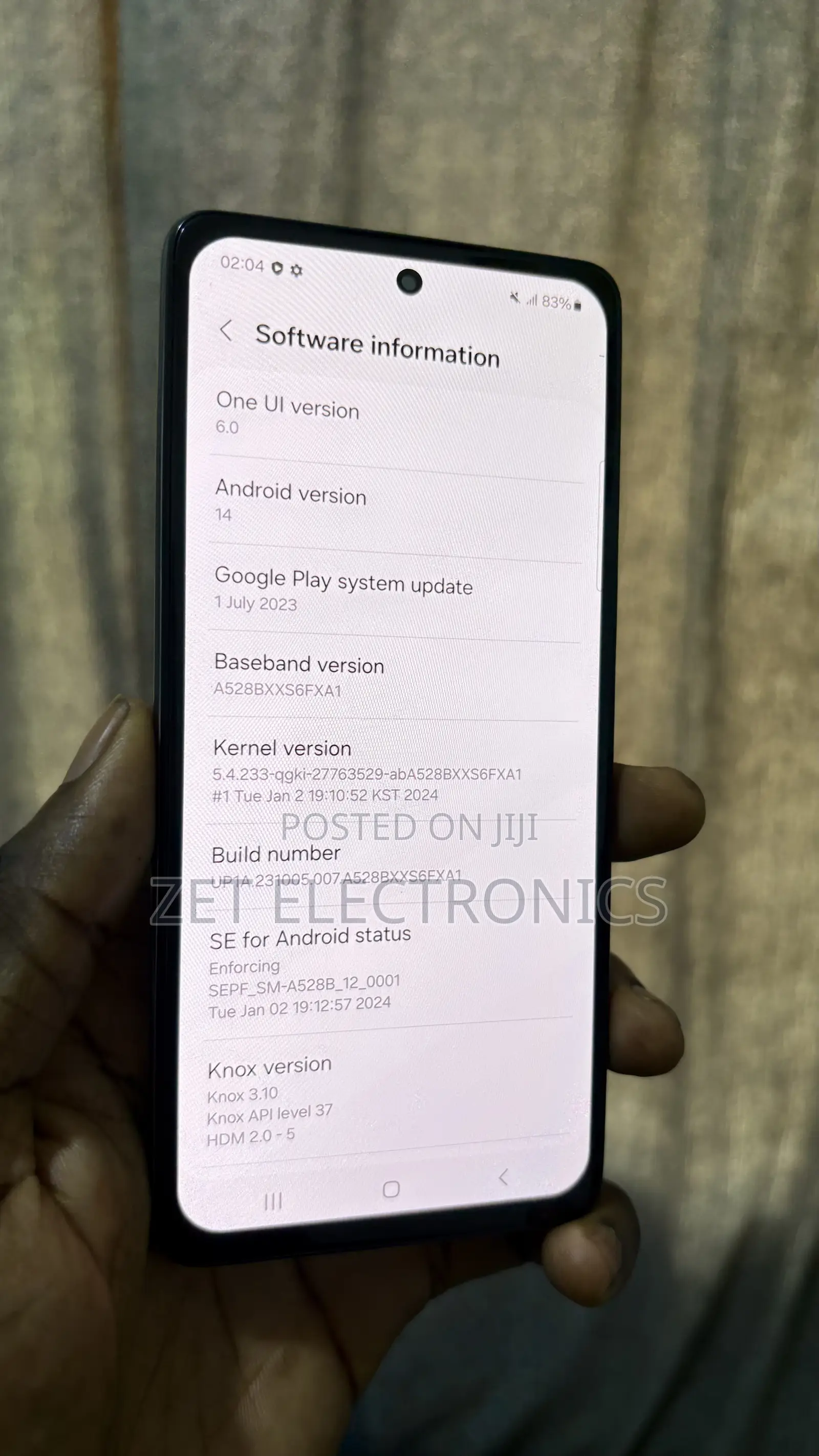 Samsung Galaxy A52s 5G 128 GB Blue