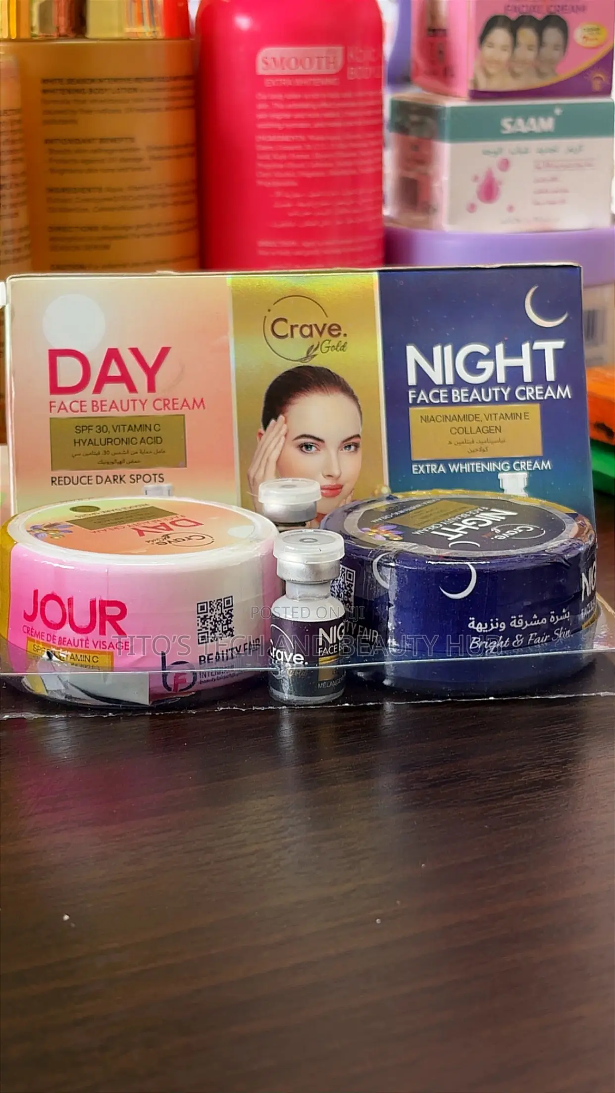 Crave Gold Day and Night Face Cream