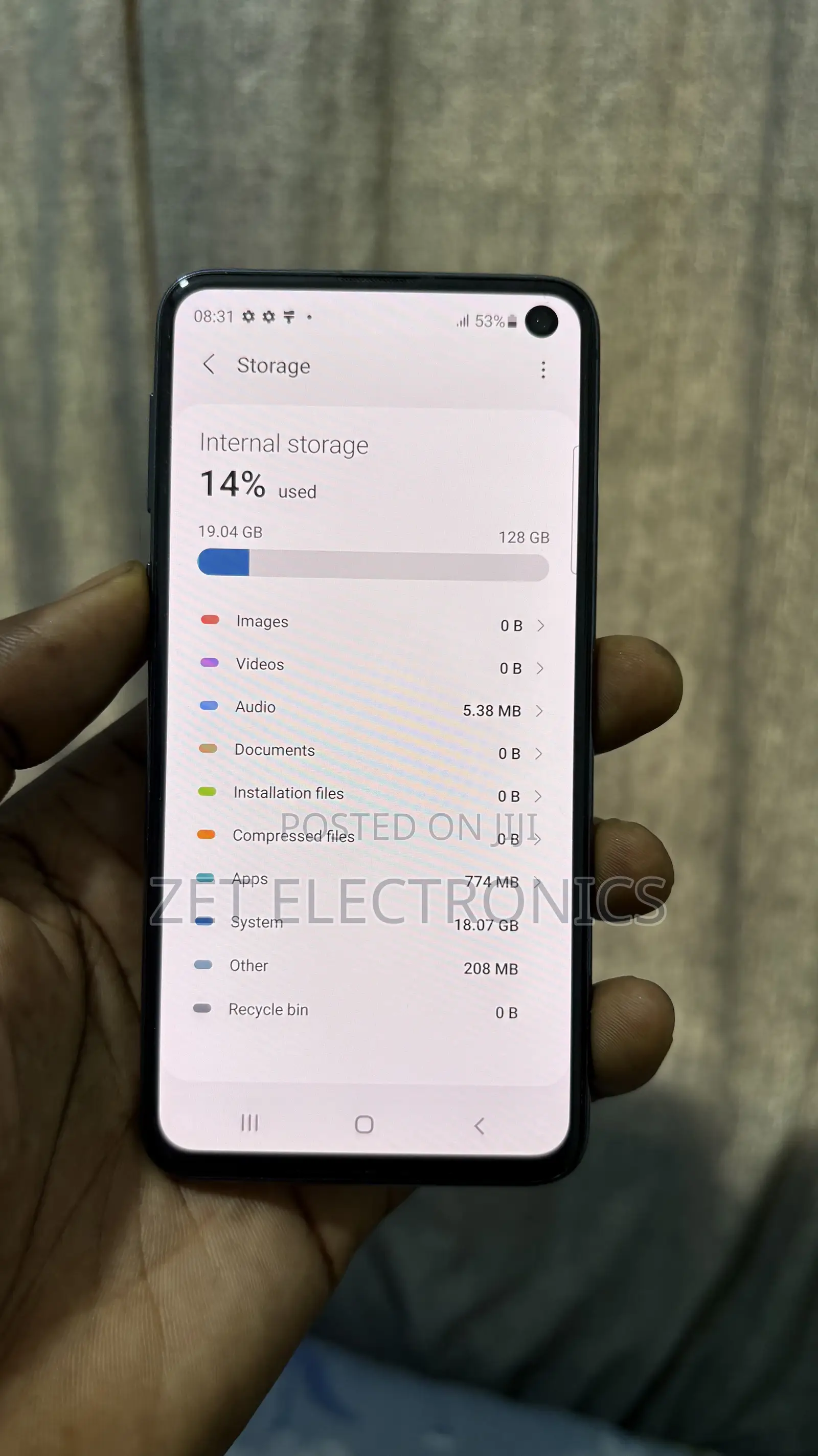 Samsung Galaxy S10e 128 GB Blue