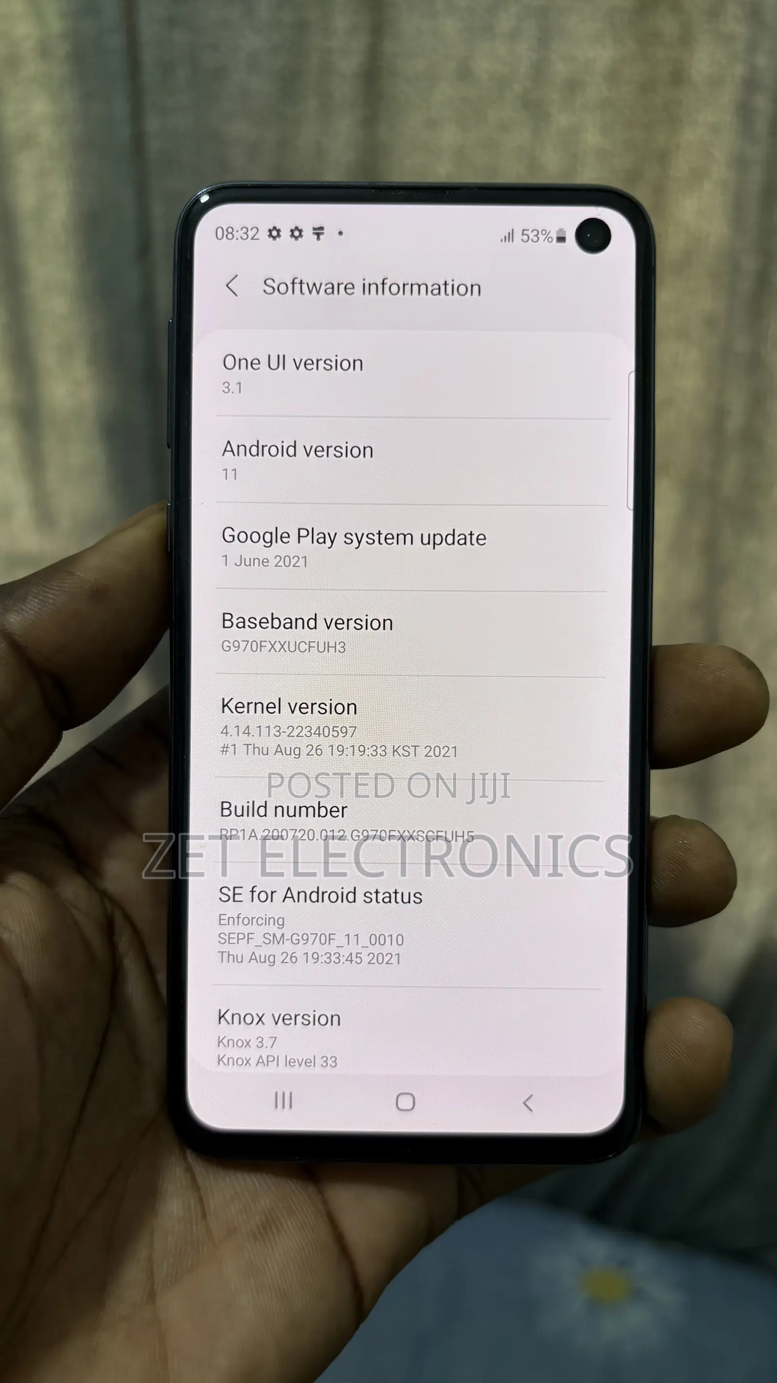 Samsung Galaxy S10e 128 GB Blue