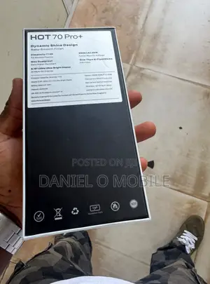 New Infinix Hot 70 Pro 5G+ 256 GB Blue