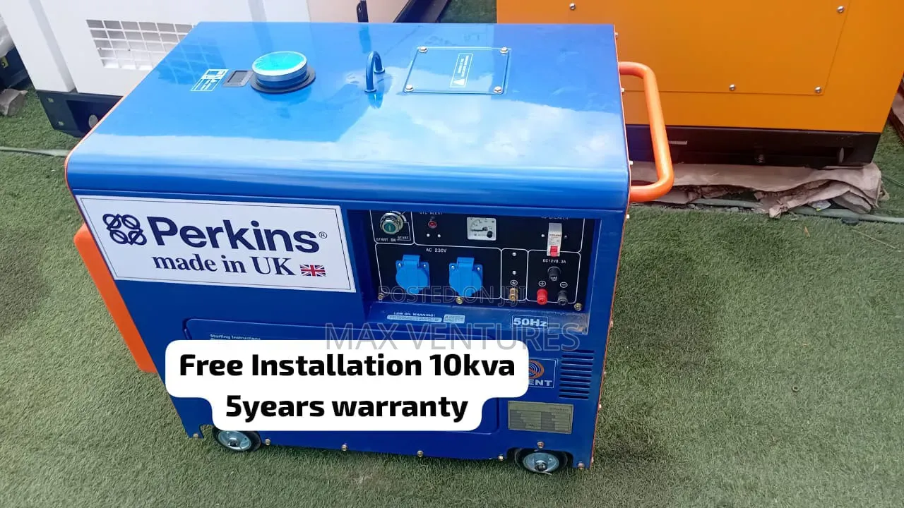 Perkins 10kVA Diesel Generator – Premium Power Suppl