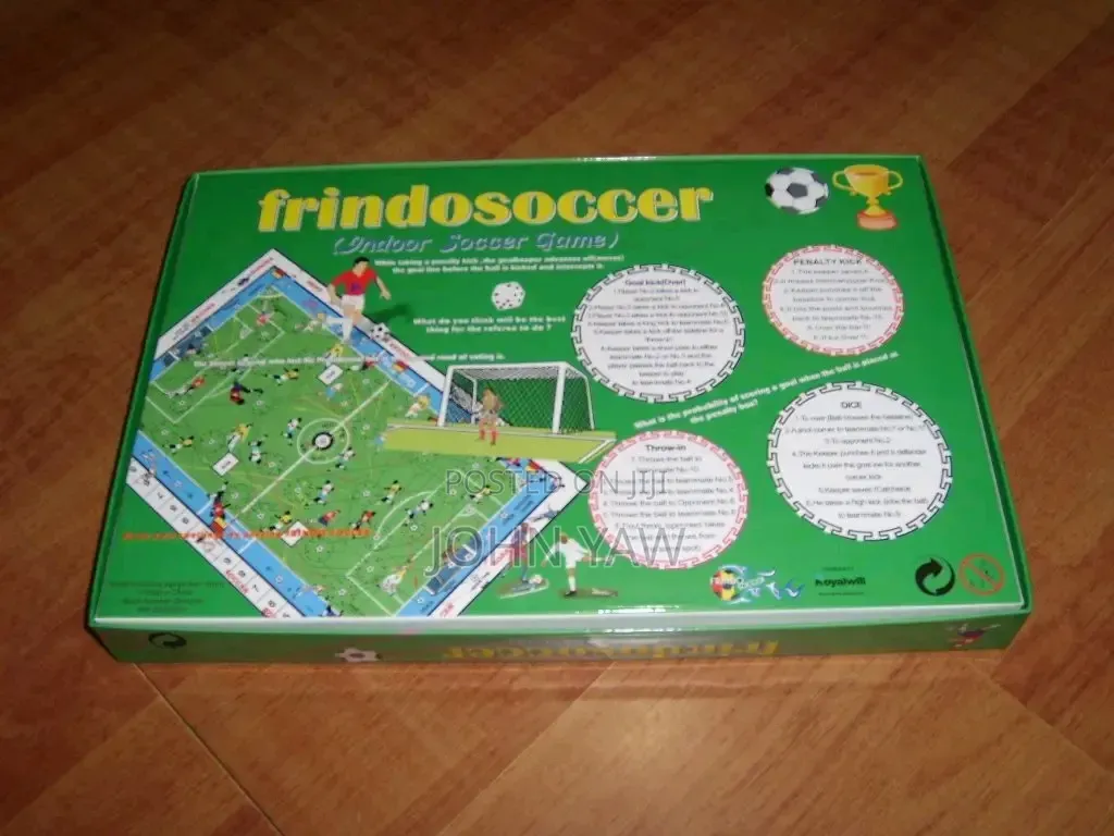 Frindo Soccer (Educational Board Game).