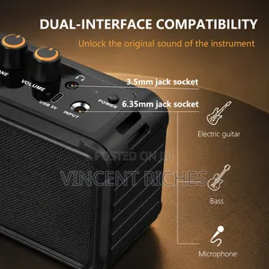 Mini Portable Chargeable Guitar Amplifier