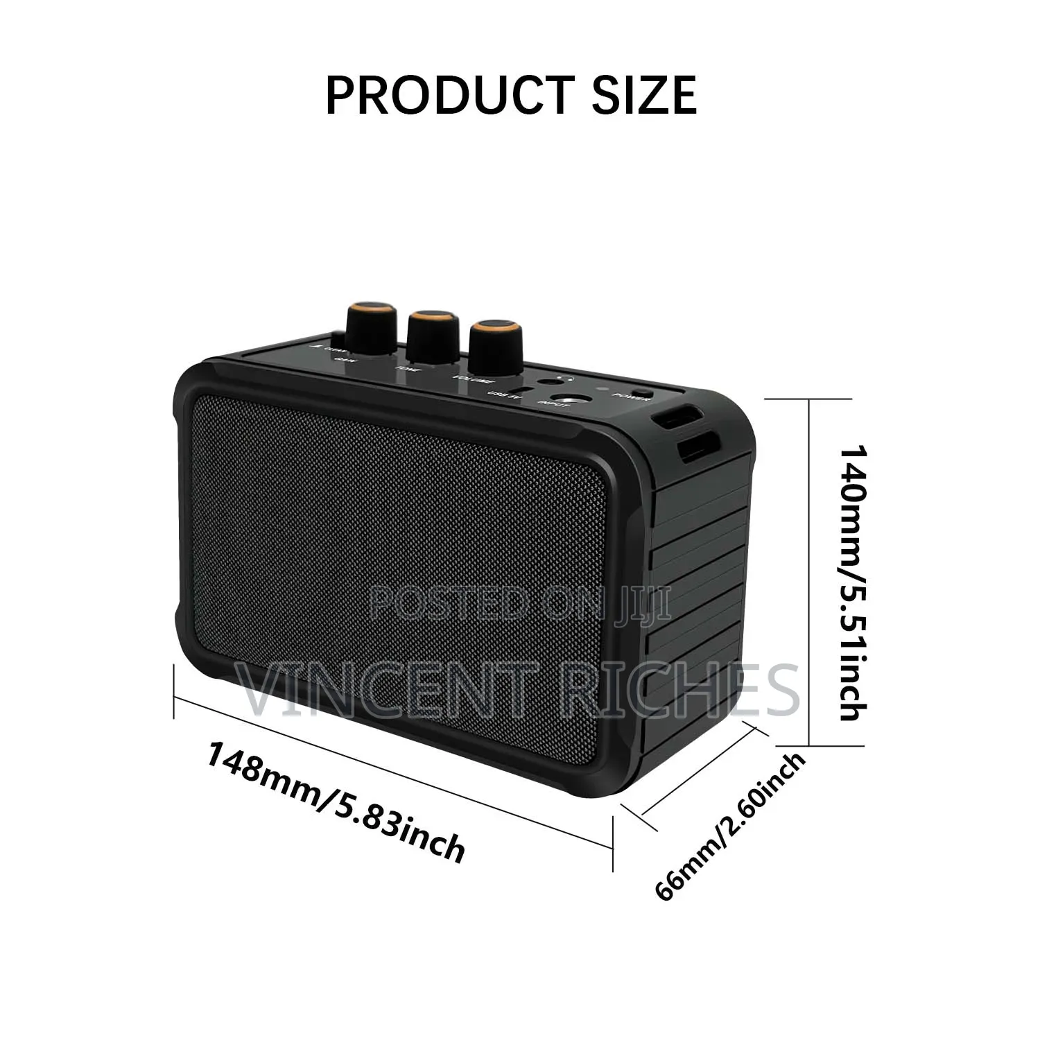 Mini Portable Chargeable Guitar Amplifier
