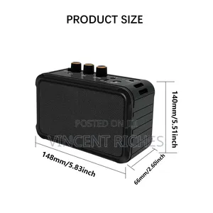 Mini Portable Chargeable Guitar Amplifier