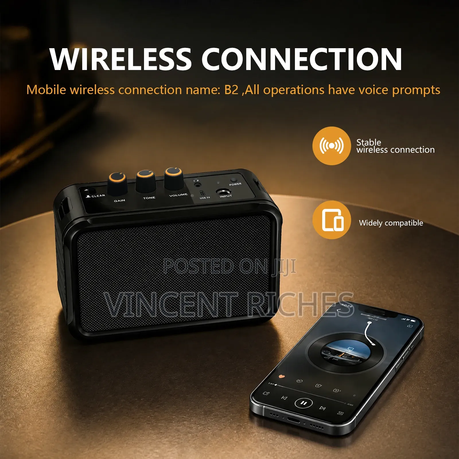 Mini Portable Chargeable Guitar Amplifier