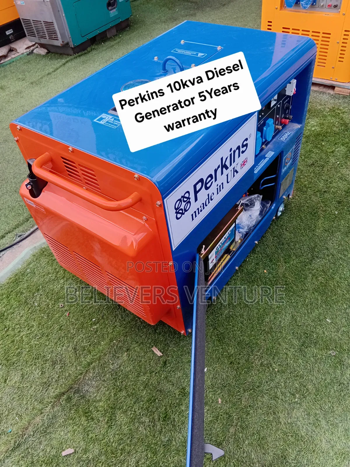 Perkins 10kVA Diesel Generator – Strong Power, Lasting Reliability.