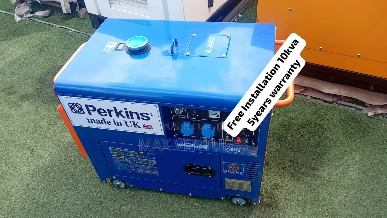 Perkins Generator 10kVA – Strong Power Output