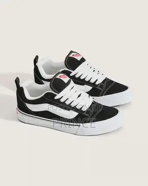Vans Knu Skool — Black / White