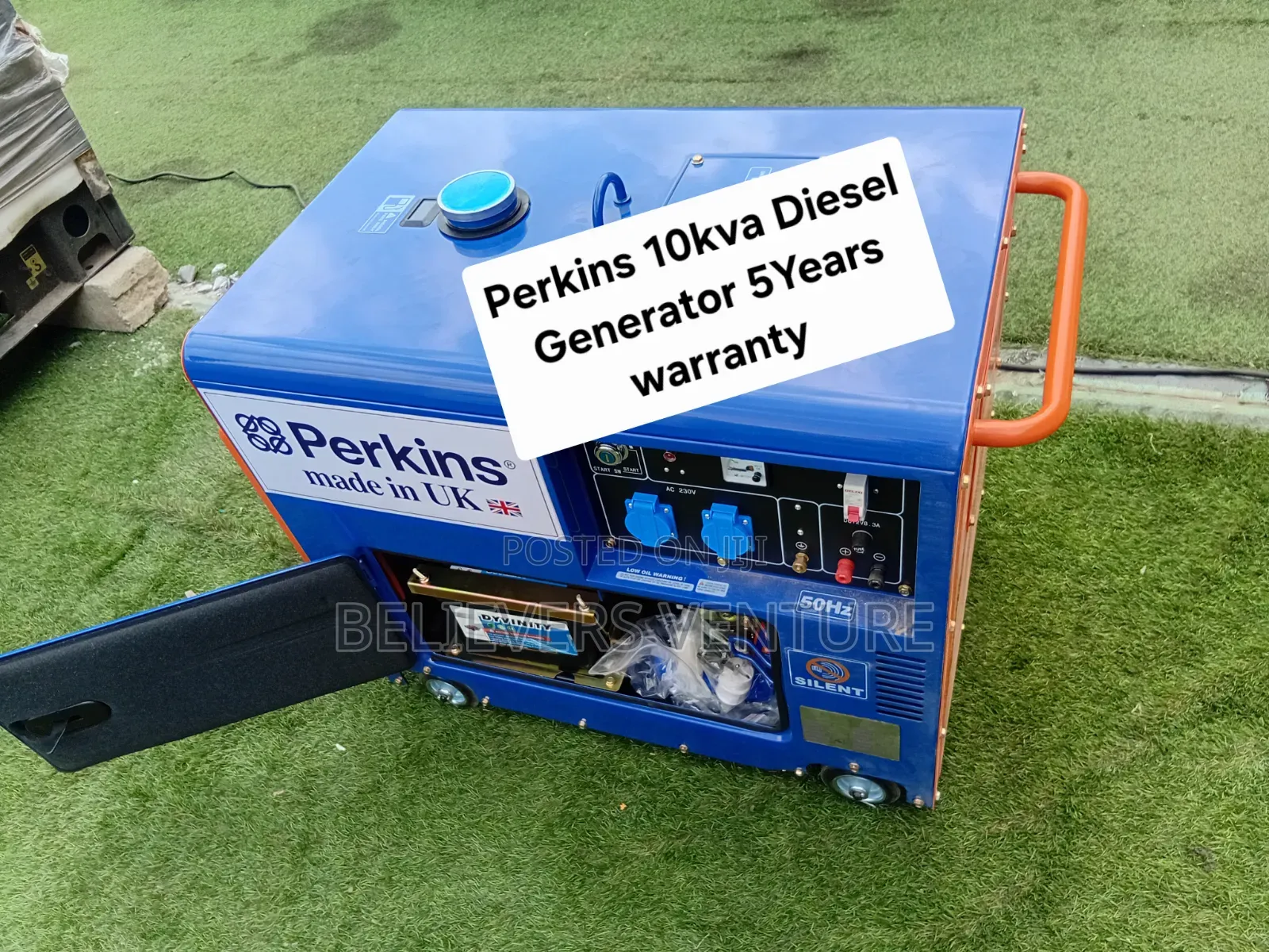 Perkins Diesel Generator 10kVA – Dependable Power for Every Need.