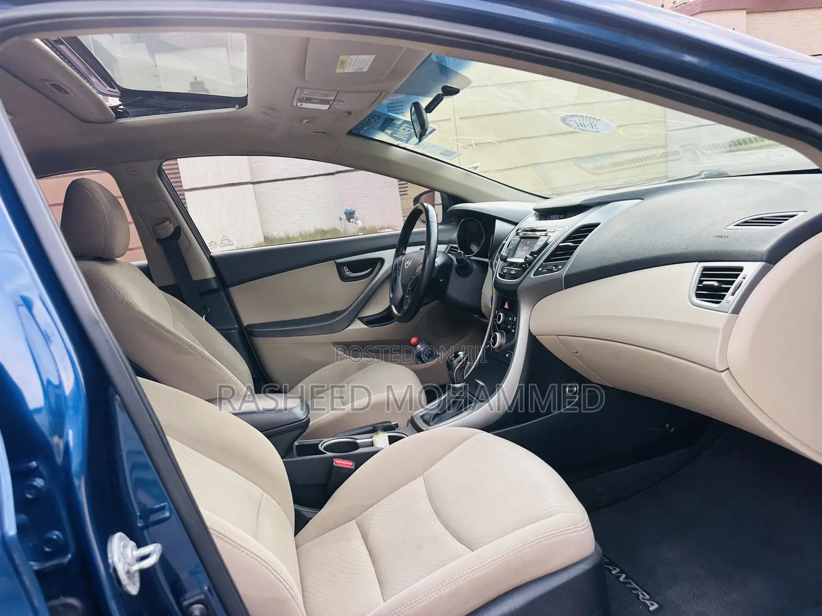 Hyundai Elantra Limited Sedan FWD (1.8L 4cyl 6A) 2016 Blue