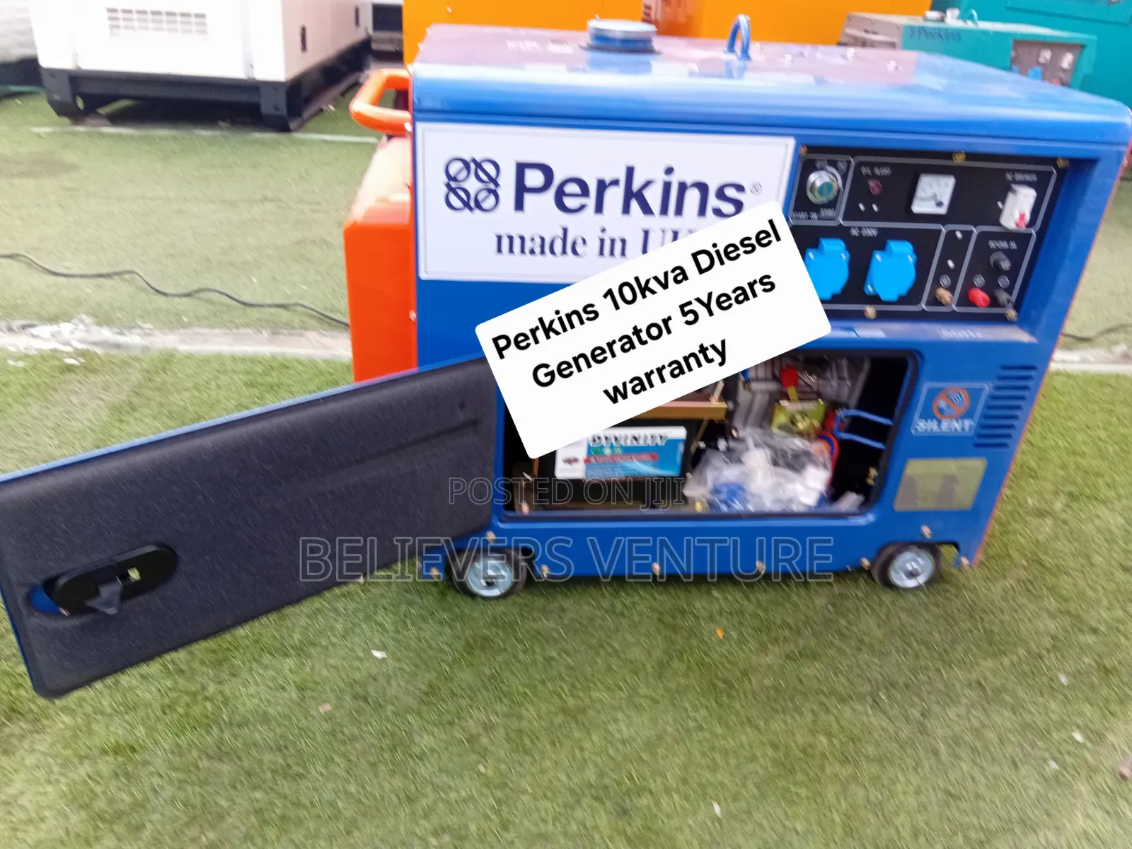 Perkins 10kVA Diesel Power Generator – Built for Performance.