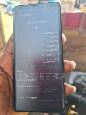 Samsung Galaxy Note 8 256 GB Black