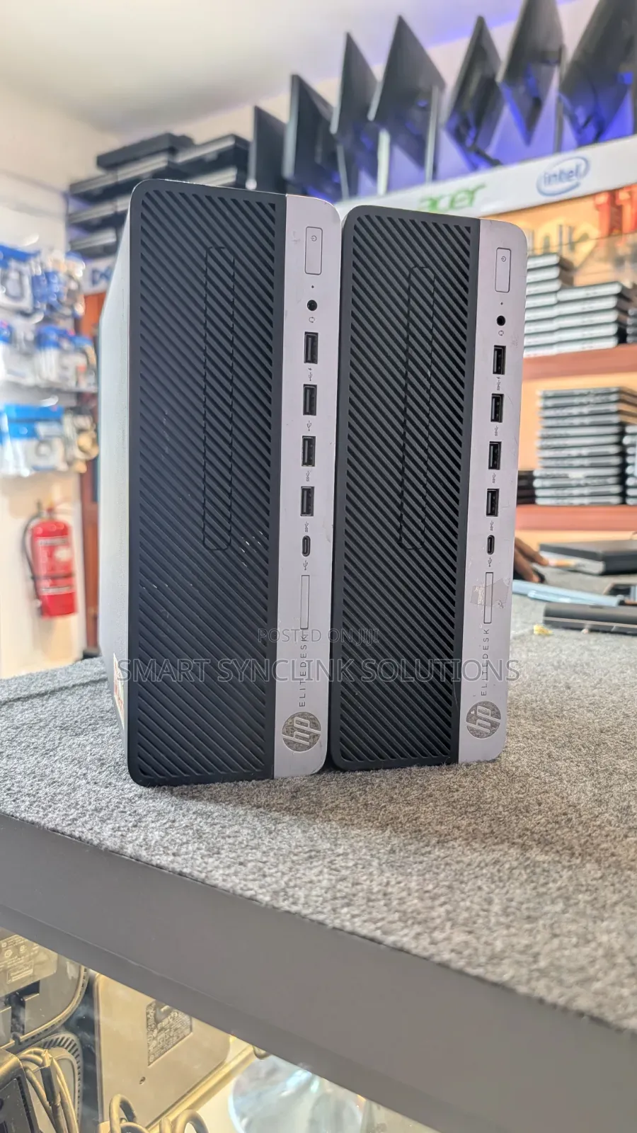 Desktop Computer HP EliteDesk 705 8GB AMD Ryzen 5 SSD 256GB