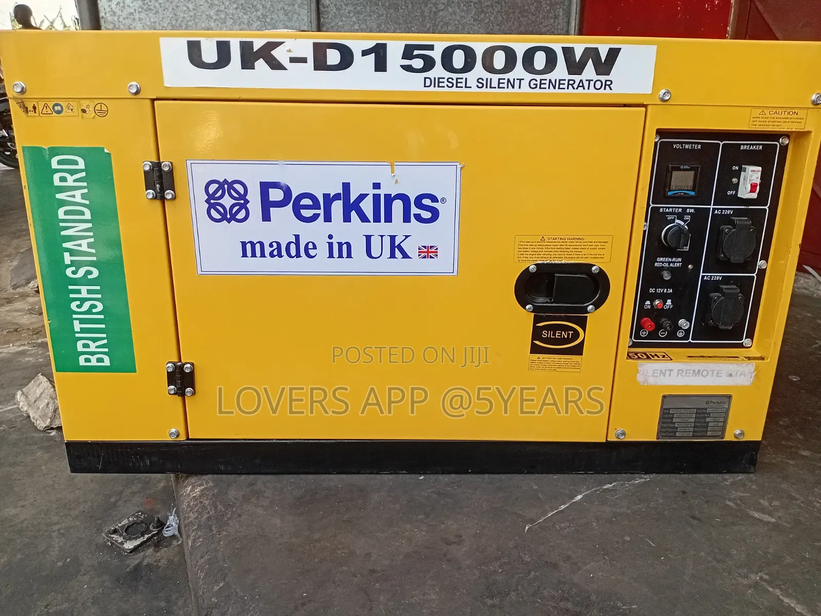 Happy Home 15Kva Generator Powerful Performance Generator