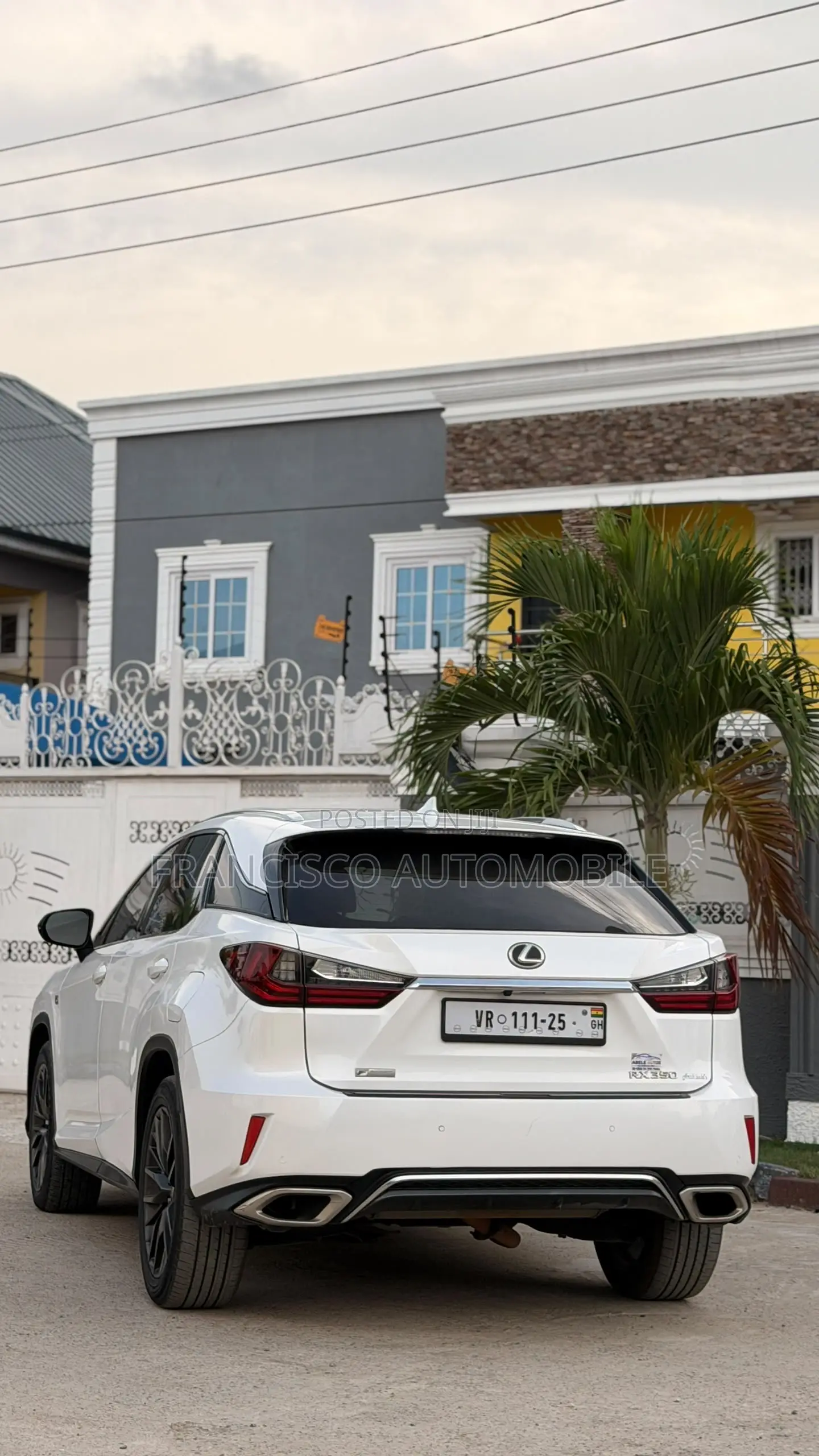Lexus RX 350 F Sport AWD 2018 White