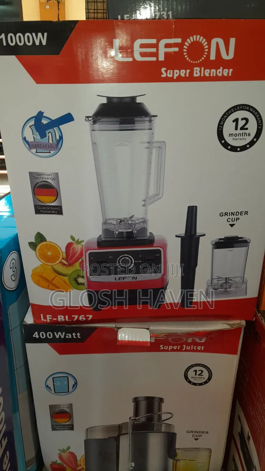 Lefon 2L Commercial Blender