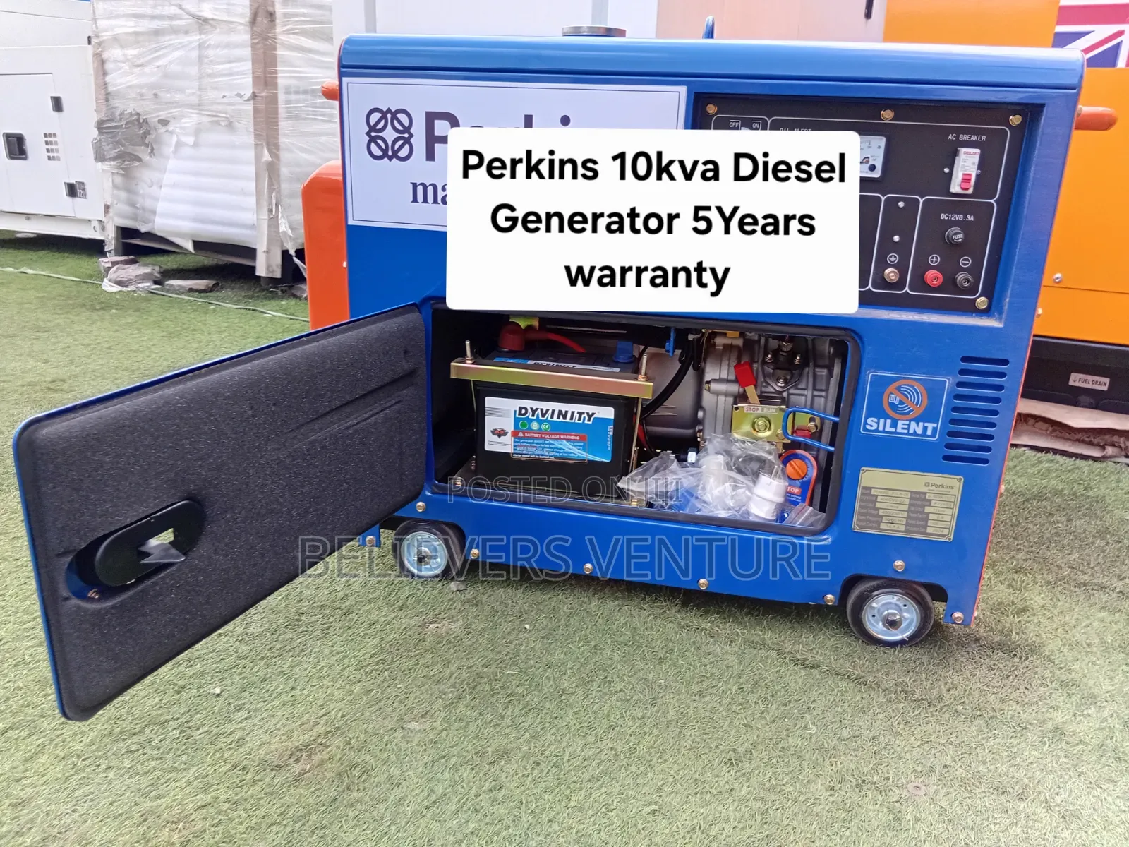 Perkins Diesel Generator 10kVA – Built for Everyday Power.