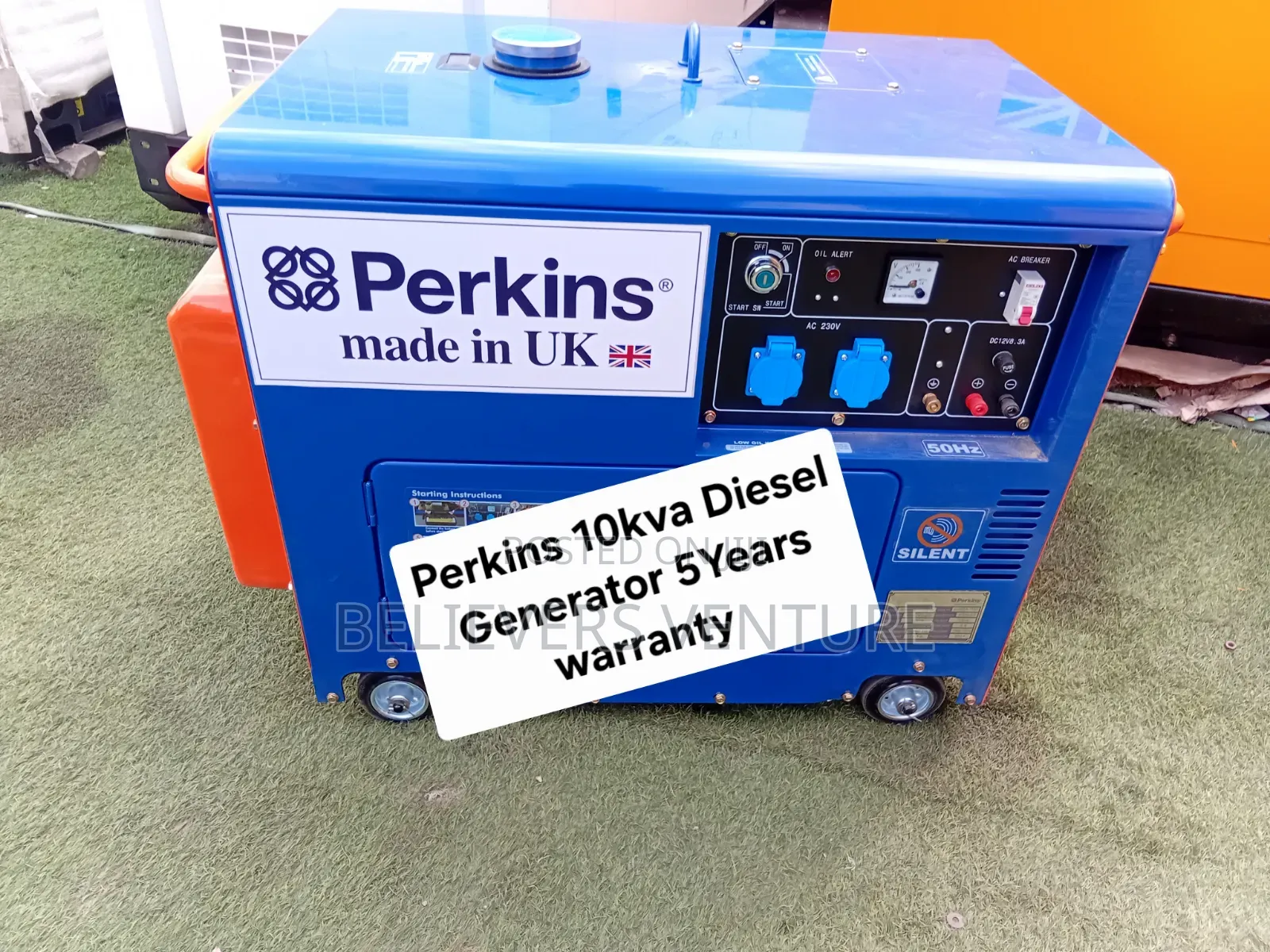 Perkins Diesel Generator – 10kVA of Dependable Power.